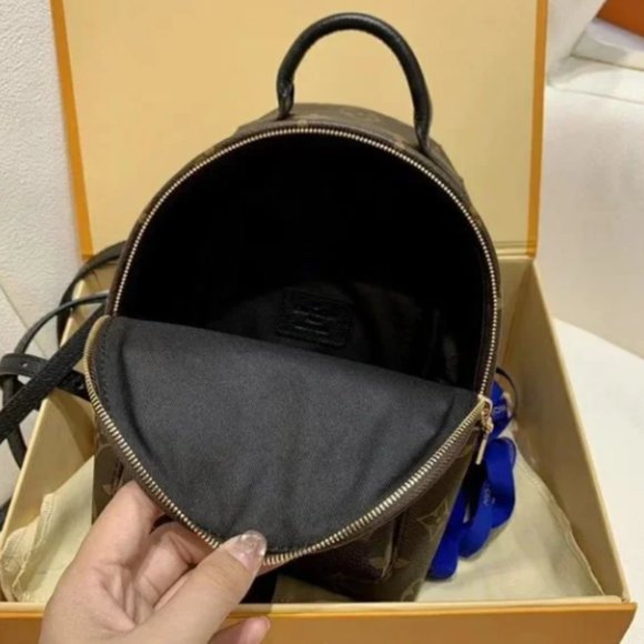 LV new monogram brown Palm Springs small main image 6